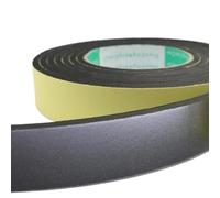 CHAOUYYZ 5 M/Rollo, Cinta de Goma de Espuma Eva Negra de Fuerte Adhesión, Tira de Sellado Anticolisión, Grosor de 1 Mm, 2 Mm, 3,0 Mm, Cinta de Esponja por una Cara/Thickness 2Mm/30Mm