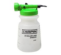 Chapin G390 - Pulverizador de Extremo de Manguera para Materiales solubles en Agua, 20 galones, Tanque de 32 onzas, Control de Dedos y prevención de reflujo, para rociar césped, Malas Hierbas,