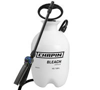 Chapin International Chapin 20074 Pulverizador de lejía de 1 galón, Protector de pulverización Adicional, Blanco translúcido