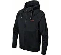 Chaqueta calefactable Bosch Professional GHH 12+18V XA, GAA 12V-21, batería GBA 12V 2,0Ah, cargador GAL 12V-20, talla M