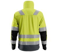 Chaqueta unisex snickers allroundwork highvis - amarillo/gris - talla 52
