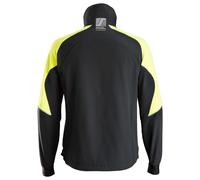 Chaqueta unisex snickers flexiwork negro/amarillo neón - talla 40