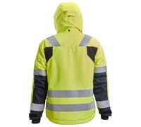 Chaqueta unisex snickers highvis - amarillo/azul marino - talla 60