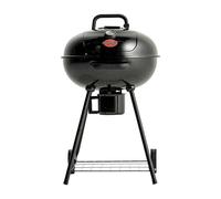 Char-Griller CG30040725 - Parrilla de carbón y ahumador de 22 pulgadas, acero, negro, 363 pulgadas cuadradas, área de cocción