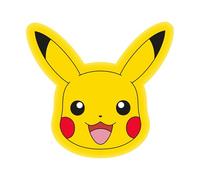 Character World Cojín en Forma de Pokémon con Licencia Oficial Cojín en Forma de Pikachu decoración del Dormitorio o Sala de Estar 35cm x 35cm.