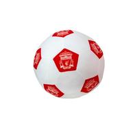 Character World Liverpool - Cojín Redondo de balón de fútbol con Licencia Oficial, Almohada súper Suave, Cualquier Dormitorio, sofá (25 x 25 cm)