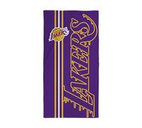 Character World Toalla Oficial de la NBA, sensación súper Suave, diseño Morado y Amarillo del Equipo de Baloncesto de Los Angeles Lakers, hogar, baño, Playa y Piscina, Talla única, 75