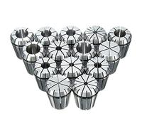 ChaRLes 14Pcs Er32 Chuck Collet 1/16 A 3/4 Pulgadas Resorte Conjunto De Pinza Para Fresadora Cnc Herramienta