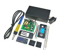 ChaRLes Ksger Stm32 V 2.1 S T12 Oled Estación De Soldador Consejos Aleación De Aluminio 9501 Manija Controlador Soldadura Soporte Herramientas Fuente De Alimentación