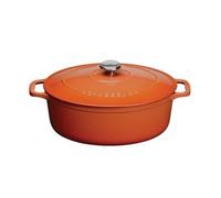 Chasseur Cacerola Ovalada De Hierro Fundido De 29 Cm, Color Castaño - Puc472999