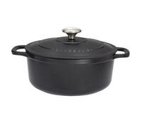 Chasseur Cacerola Redonda De Hierro Fundido Esmaltado 26cm Negro - Puc472601