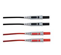Chauvin Arnoux - Cable de medición con dos conectores rectos de 4 mm (PVC de 1,5 m)