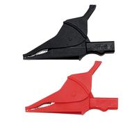Chauvin Arnoux CAT IV-1000V - Terminal de cocodrilo (15 A), color rojo y negro