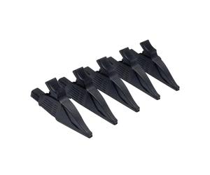 Chauvin Arnoux P01102099 - Pinza de cocodrilo macho de 4 mm CAT III, CAT IV, color negro