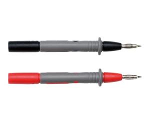 Chauvin Arnoux P01295458Z - Sondas de prueba (4 mm, conector CAT II-300 V, PVC, rojo y negro)