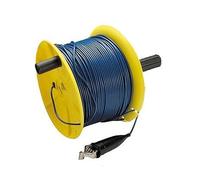 Chauvin Arnoux Tambor con cable de prueba de 50 m, color azul
