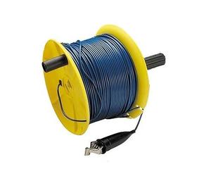 Chauvin Arnoux Tambor con cable de prueba de 50 m, color azul