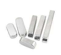 Chavetas para ejes de acero Pasador de llave paralelo acero inoxidable 304 M3-M16 6-120 mm(M5x5(5pcs),45mm)
