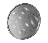 Chef Aid Bandeja para Pizza 32 cm, Molde Perforado Antiadherente | Bandeja redonda perforada 32 cm con antiadherente, para hornear pizza fresca, pizza congelada y masas finas