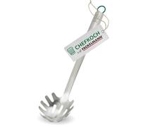 Chef Meet Fackelmann - Cuchara para espaguetis de acero inoxidable 18/10, mango ergonómico, apta para lavavajillas, ideal para los amantes de la pasta