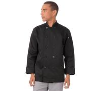 Chef obras Bastille Basic Chef capa, negro, Poli/algodón, negro, large