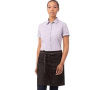 Chef obras Crosshatch babero Delantal, AHWXX012-BBG-0