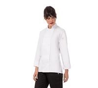 Chef obras Sofía de chef para mujer, 2X-Large, blanco, 1