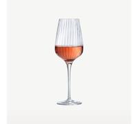 Chef & Sommelier Set de 6 copas de vino Symetrie de krysta 45 cl | Transparente, Krysta, formato alto, acabado con relieve, 45 cl, 6 piezas, apto para frigorífico