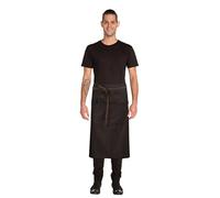 Chef Works ALWWT021-BNB-0 Wet Look Boulder Bistro Delantal, negro