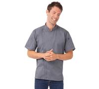 Chef Works BCSZ009INBXS Chef's Jacket para hombre, color azul tinta, XS