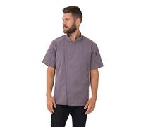 Chef Works Chaqueta Springfield Chef para Hombre, Morado (, M