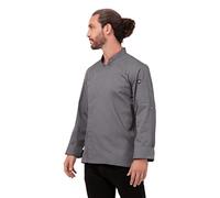 Chef Works Chefs para hombre, gris, XL