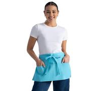 Chef Works Delantal de camarera unisex, color turquesa, talla única