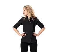 Chef Works Lansing Chef Coat Abrigo, Negro, M para Mujer