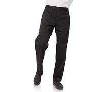 Chef Works Pantalones de Chefs PBN01BLKXS para Hombre, Color Negro, Talla XS