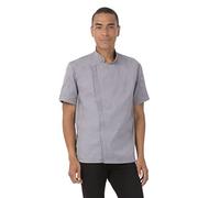 Chef Works Springfield - Abrigo de Chef para Hombre, Gris, XL
