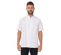 Chef Works Springfield Chef Coat Chaqueta, Blanco, XXXL para Hombre