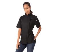 Chef Works Springfield - Chaquetilla de cocinero para mujer, Negro -, XXXXL