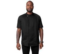 Chef Works Varkala Chef Coat Abrigo, Negro, L para Hombre