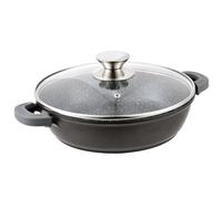 Cheffinger - Sartén de inducción antiadherente (32 cm), color negro