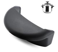 CHEFZOCO Asa para Olla a presión Moderna Magefesa, Asa de Repuesto para Olla a presión Compatible con Magefesa Star, Mango para Olla a presión, Asa de Recambio para Olla, No Incluye Tornillo, Negro