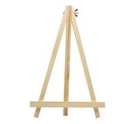 Chely Intermarket Caballete Madera Pintura 20x30 cm Pack 6 Unds Plegable Soporte Lienzos Estable Profesional Estudio Escuela Niños Adultos Artistas Manualidades Fácil Montaje Natural Compacto Versátil