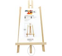 Chely Intermarket Caballete Madera Pintura 40cm Pack 6 Unidades Plegable Soporte Lienzos Estable Profesional Estudio Escuela Niños Adultos Artistas Manualidades Fácil Montaje Natural Compacto Versátil