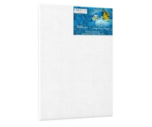 CHELY INTERMARKET MOD560 Lienzos Para Pintar 50x100 CM Bastidor Madera 16 MM Algodón Blanco Preimprimado Profesional Para Acrílico Óleo Manualidades Bellas Artes Artistas Aficionados