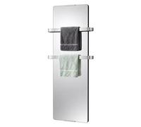 Chemin'Arte Toallero Eléctrico espejo para baño 900W, espejo, Radiador Toallero Eléctrico Bajo Consumo IP24-2 toalleros de acero inoxidable