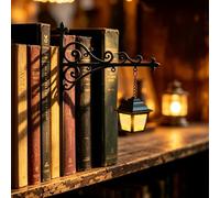 CHENBOOW Farol de Biblioteca,Linterna Decorativa para Biblioteca | Mini Lámpara de Estantería,Iluminación Decorativa Para Estantería,para Escritorio,Estante y Decoración del Hogar