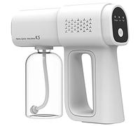 CHENGNAN Nano Sanitizer Spray Machine Pistola desinfectante Nebulizador inalámbrico portátil con Pantalla táctil Recargable 380ML para el hogar, la Oficina, la Escuela