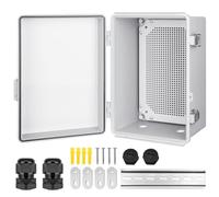 CHENGPI Caja Eléctrica Exterior IP65, Cuadro de Derivación de Montaje en Superficie, 300×400×170MM