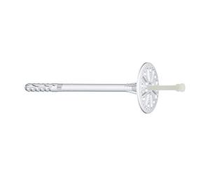 Cheville universal de fijación de aislante LTX ∅ 8 x 95 mm a encajar con martillo con un clavo de nylon de zona de expansión corta Chevilles de percusión de plástico Paquete de 200