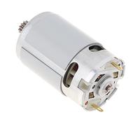ChgImposs Micro Motor RS550 DC 12 V 23000 RPM con 11 dientes de dos velocidades y caja de engranajes de alto par para taladro atornillador inalámbrico